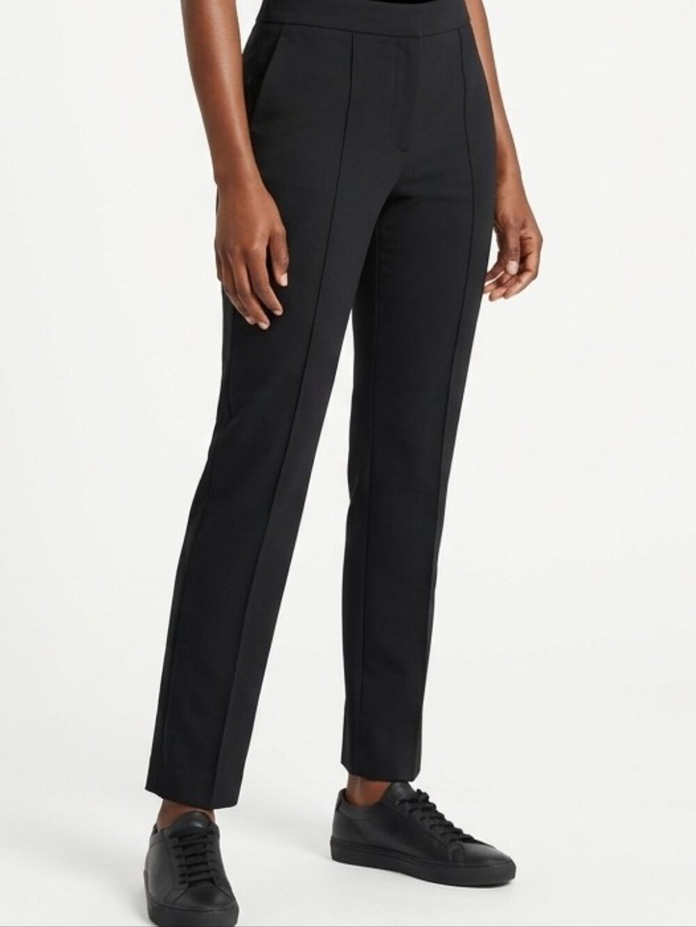 Victoria's Secret Black Straight-Leg Ponte Pants